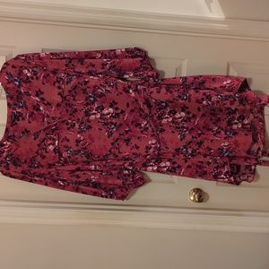 2 for $24~Torrid Crepe de Chine Shirt Dress